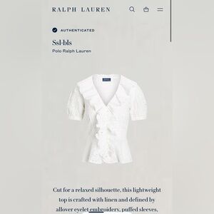Ralph Lauren Summer Blouse.